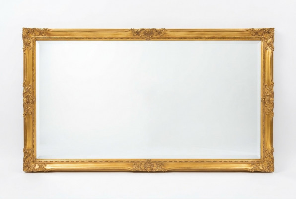 Spigel Italienesch Klassëschen Design Miwwelen Wandspegels Holz Miwwelen xll grouss