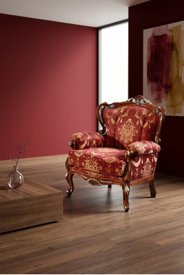 Miwwelen Still Art déco Design Fauteuil Textil Wunnzëmmer Lounge Luxus Design Nei