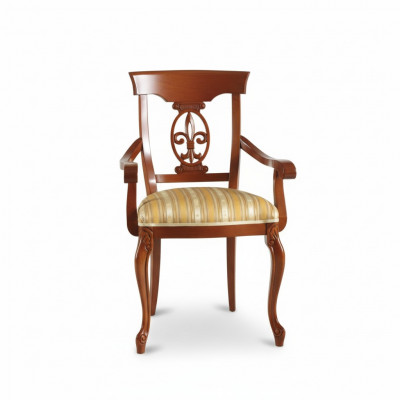 Iesszëmmerstull Luxus Klassesch Still Holz Design Holzstull Italienesch Miwwelen
