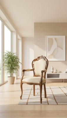 Iesszëmmerstull Luxus Klassesch Still aus Holz Design Holzstull Nei Miwwelen