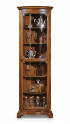 Schief aus Holz Vitrinnen Glas Schaf Echt Holz Vitrinn Wunnzëmmer Miwwelen Anrichte