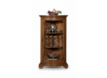 Wunnzëmmermiwwele Glasschaf Vitrine Holz Vitrinnen Glas Schaf Schief Regaler