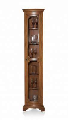 Design Miwwelen Italienesch Braun Vitrinn Holz Luxus Schiefen Klassesch Anrichte