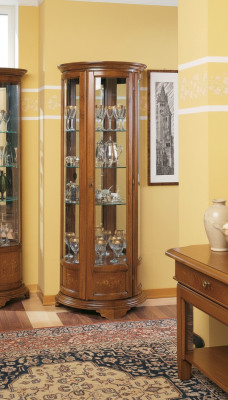 Sammler Schaf Vitrin Schief Vitrin Luxus Vitrinen Miwwelen Glasschaf Glas