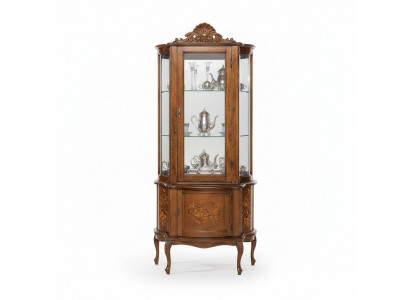 Vitrinn Anrichte Schiefen Design Italienesch Miwwelen Schaf Luxus Barock Holz