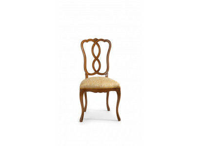 Holzstull Italienesch Miwwelen Iesszëmmerstull luxuriéist Design natierleche Holzstull