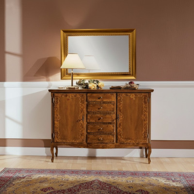 Luxus Kommode Spigel Grupp Holz Konsolumbuede Sideboard Schiefen Kommoden Konsolen