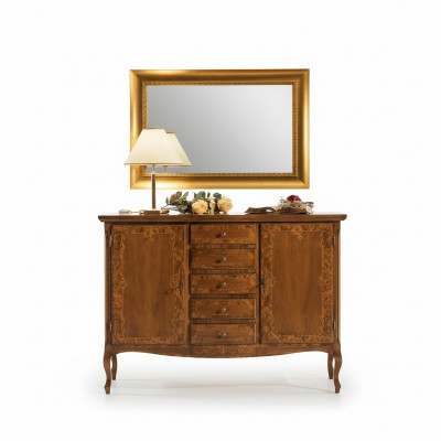 Luxus Kommode Spigel Grupp Holz Konsolumbuede Sideboard Schiefen Kommoden Konsolen