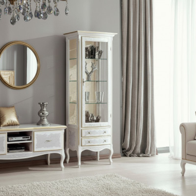 Sammler Schaf Vitrin Schief Vitrin Luxus Vitrinen Miwwelen Glasschaf Glas