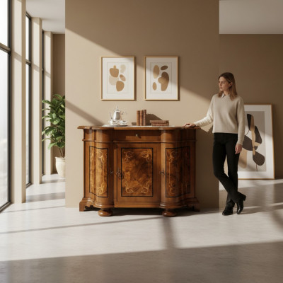 Kommoden Holz Schief Schränk Miwwel Kommode Sideboard Schaf Klassesch nei