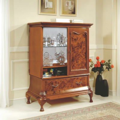 Hausbar Schaf Sall Schief Schaf Bar Schaf Vitrinn Italienesch Miwwelen Holz