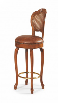 Barhocker Design Hocker Thekenhocker Bar Stull brong Lieder Luxus Polsterung Baren