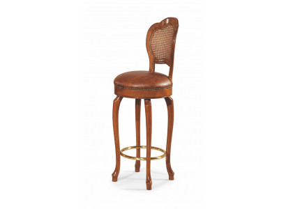 Barhocker Design Hocker Thekenhocker Bar Stull brong Lieder Luxus Polsterung Baren