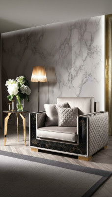 Fotell, Canapé, Polster, Sëtz, Designer, Textil, 1-Sëtzer, Canapéeën, Polster, Modernen Design