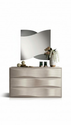 Set Kommode mat Spigel Kommoden Konsol Grupp Holz Schief Schlofkummer Modern