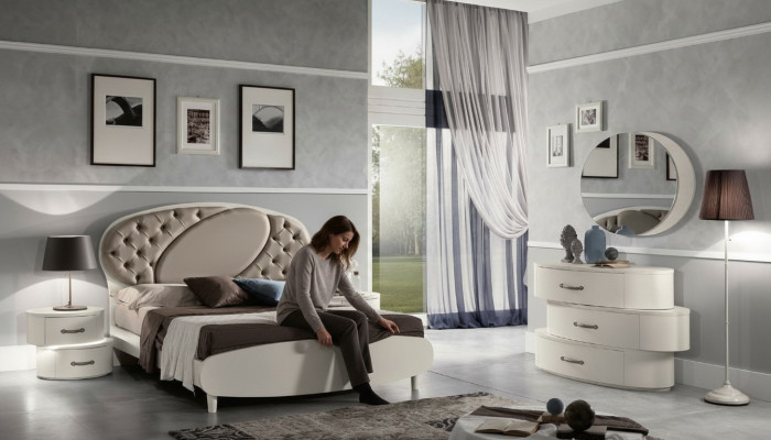 Chesterfield Duebelbett Bett Bettgestelle Better Polsterbett Luxus Miwwelen Italien