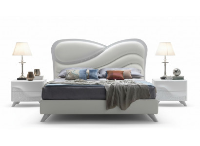 Duebelbett Bett Bettrahmen Bettgestelle Wäiss Duebel Modern Luxus Italien Stil Nei