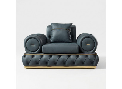 Fauteuil Chesterfield Sëtz Barock Rokoko Klassesch Miwwelen Wunnzëmmer Polster Nei