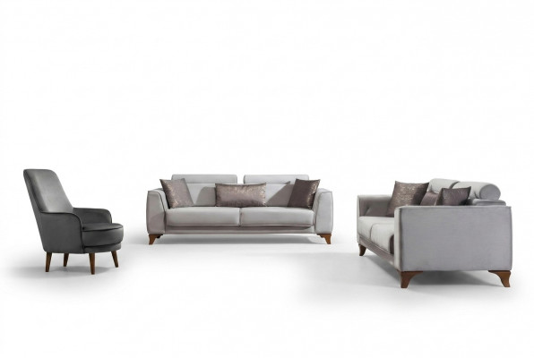 Sofagarnitur 3+3+1 Sëtz Garnitur Design Sofas Sofa Canapé Polster Sëtz Canapé