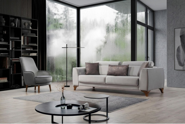Sëtzgarnitur Canapé 3+1 Sëtz Garnitur Design Sofas Canapé Barock Polstersessel