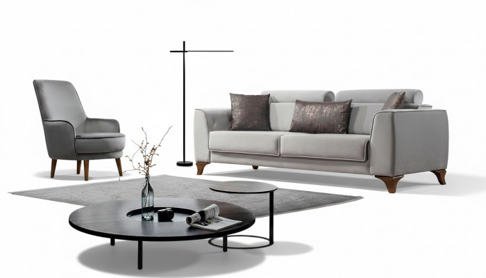 Sëtzgarnitur Canapé 3+1 Sëtz Garnitur Design Sofas Canapé Barock Polstersessel
