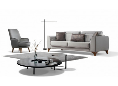 Sëtzgarnitur Canapé 3+1 Sëtz Garnitur Design Sofas Canapé Barock Polstersessel