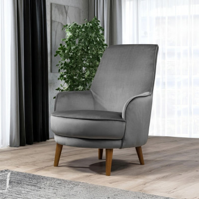 Fotel Assemblage Modern Design Wunnzëmmer Polster Eenzelt Entspanen Gro Stil Luxus