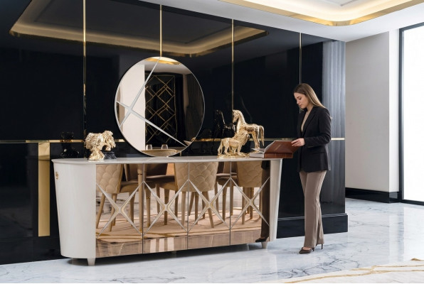 Kommode Italieneschen Stil Kommouden Gold Sideboards Massiv Holz Miwwelen Kommouden