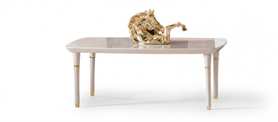 Dëscher Miwwelen Dësch Luxus Säitendësch Holz Modern Couchtisch Design Wunnzëmmer