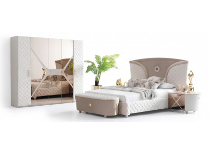 Bett Duebelbetter Modern Bettgestell Better Schlofkummer Nuetsdësch Neit