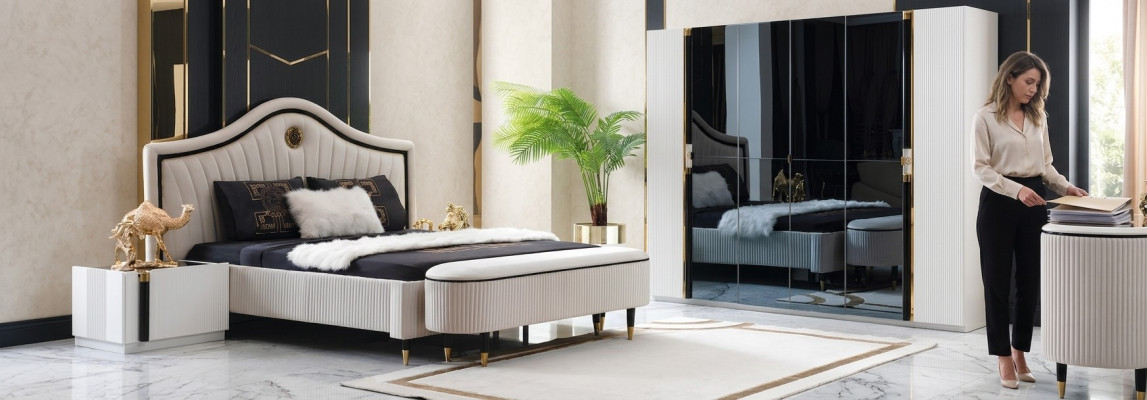 Schlofzëmmer Design Bett Luxus Better Nei Duebel Polster Miwwelen Hotel Bestietnes Design