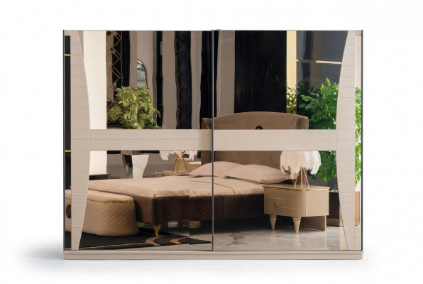 Kleederzëmmeren Schlofzëmmer Luxus Kleederzëmmer Schaf Holz Modern Miwwelen