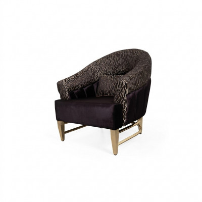 Luxus Design Still Stoff Wunnzëmmer Italieneschen Stil Miwwelen Lounge Fautteuil
