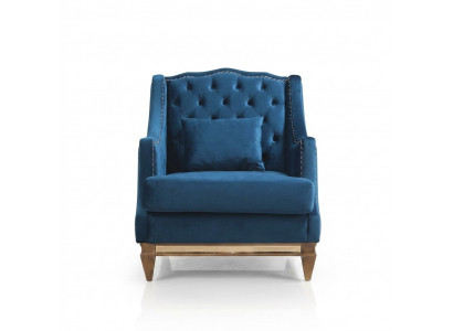Bloen Luxus Chesterfield Fautteuil Wunnzëmmer Lounge Designer Miwwel Nei