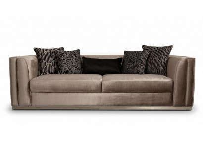 Canapé 3 Sëtz Couch Holzmiwwelen Wunnzëmmermiwwelen Canapéen Couch italieneschen Stil