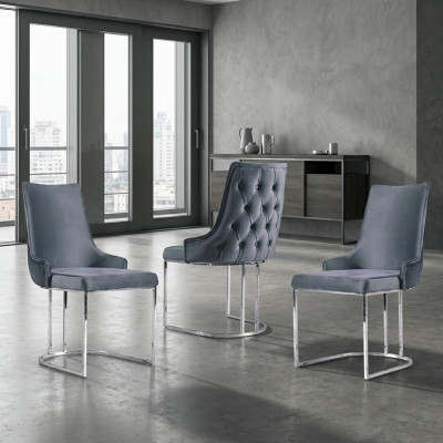 Stull Iesszëmmer Garnitur 2x Stull Weiche Stull italienesche Stil