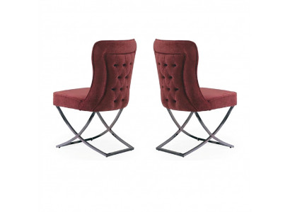 Chesterfield Hotel Garnitur Textil Polster Grupp 2x Set Design Stull