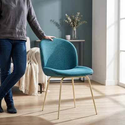 Stull ouni Armleun Esszëmmerstull Holz Esszëmmer Still Design