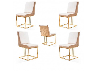 Design Sëtzpolster Set 2x Stull 100% Textil Still Gastro Iesszëmmer