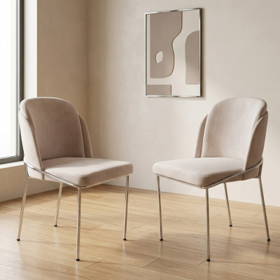 Design Iesszëmmer 2x Stull Set Neien Stull Garnitur Sessel Polster