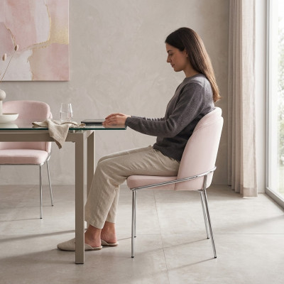 Stull 6x Iesszëmmer Still Sessel Lounge Design Miwwelen Edelstol