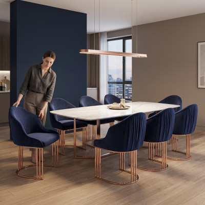 Stull Set Grupp Stull Garnitur 6x Gruppen Fotell Stull Polster Hotel Textil