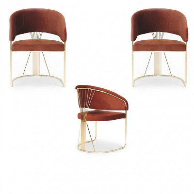 Garnitur Kichen Wunnzëmmer Iesszëmmer Set Designer Stull Set 2x Still