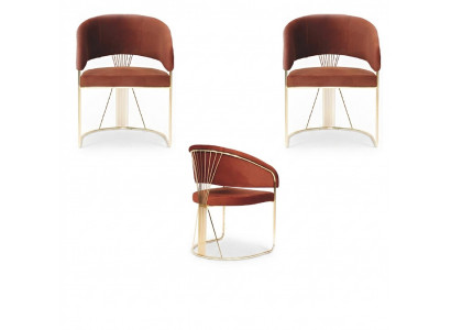 Garnitur Kichen Wunnzëmmer Iesszëmmer Set Designer Stull Set 2x Still