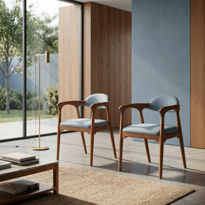 Designer Stull Set Iesszëmmer Lien Polster Sëtz Still Garnitur Komplett