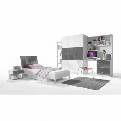 Schlofzëmmer Modern Schaf Bett Nospibchen Dësch 5tlg. Jugend Kanner