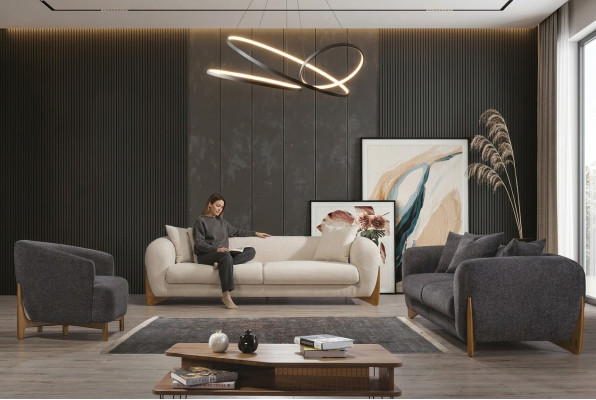 Italienesch Stil Miwwelen Sofagarnitur Méifaarweg Sofa Garnituren