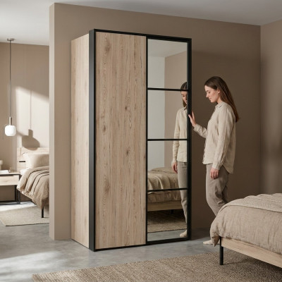 Loft Kleederschaf Multi-Zweckschaf Holz Schaf Schief Mobilär Braun