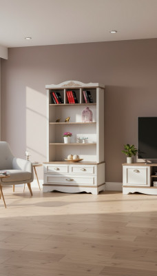Bibliothéik Wäiss Jugendzëmmer Regal Bücherschaf Miwwel Regal Schlofzëmmer Nei