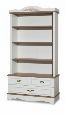 Bibliothéik Wäiss Jugendzëmmer Regal Bücherschaf Miwwel Regal Schlofzëmmer Nei